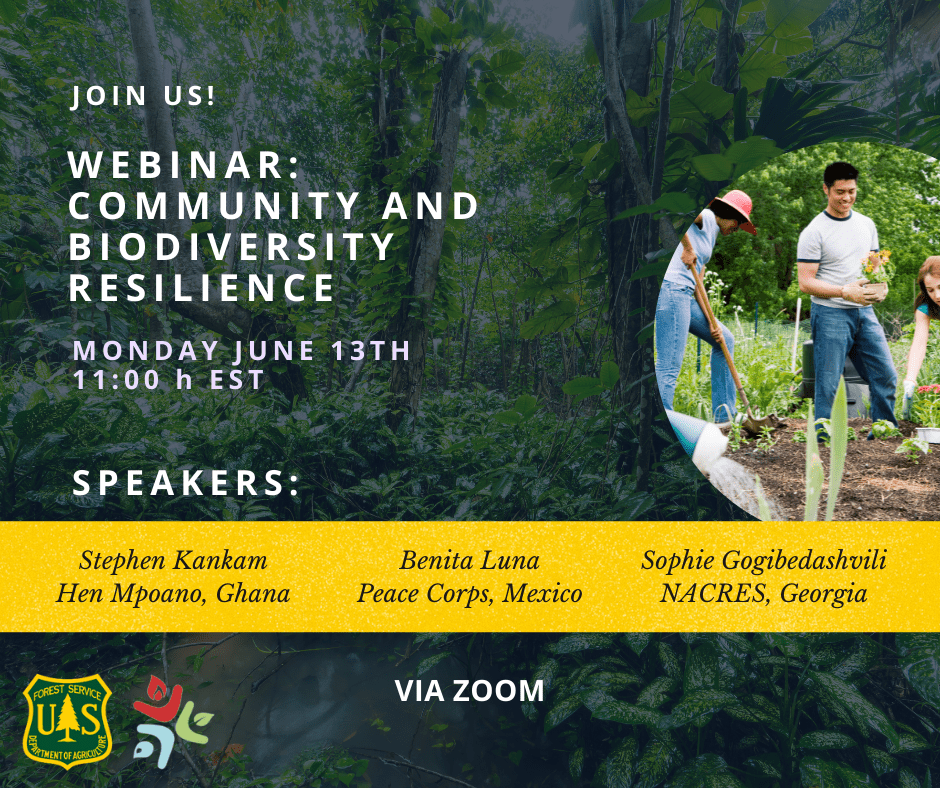 Community And Biodiversity Resilience Webinar – International ...